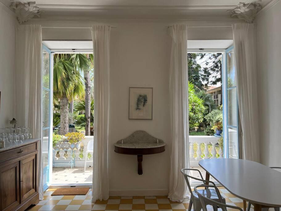 Beautiful Garden Apartment Steps From The Beach Mentone Esterno foto